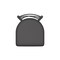Holland Bar Stool Co 25" Swivel Counter Stool, Pewter Finish, Canter Storm Seat 82025PW004 - alternate 2